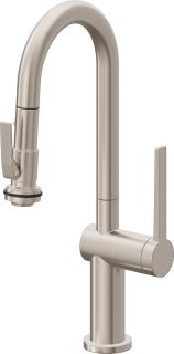 La Spezia Pull-Down Prep/Bar Faucet with Squeeze Handle Sprayer — image 1